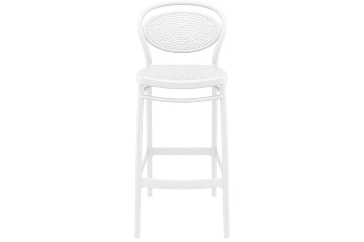 Hospitality Plus Marcel Bar Stool [1060H x 450W] Hospitality Plus white 