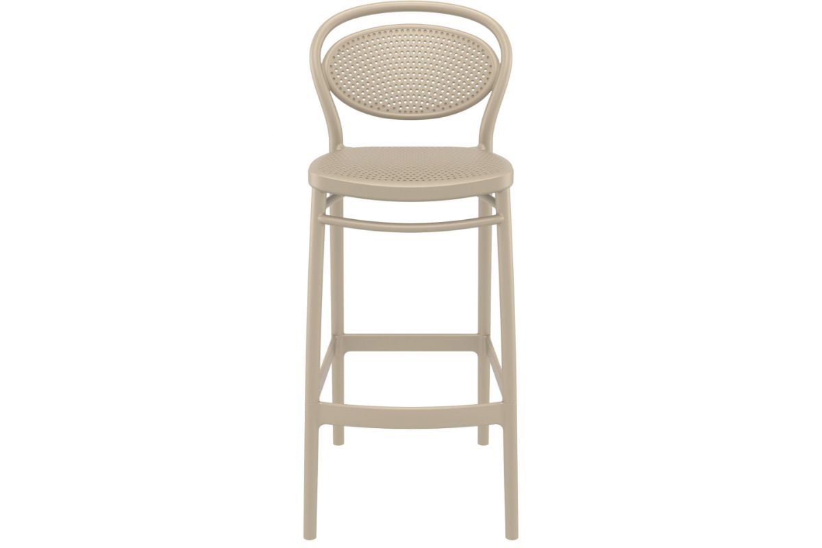 Hospitality Plus Marcel Bar Stool [1060H x 450W] Hospitality Plus taupe 