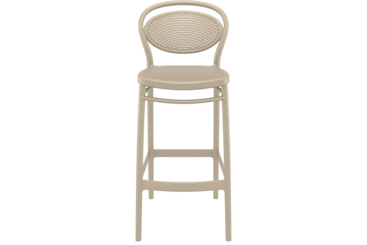 Hospitality Plus Marcel Bar Stool [1060H x 450W] Hospitality Plus taupe 