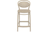 Hospitality Plus Marcel Bar Stool - 650mm Seat Height [960H x 440W] - Thumbnail 16 