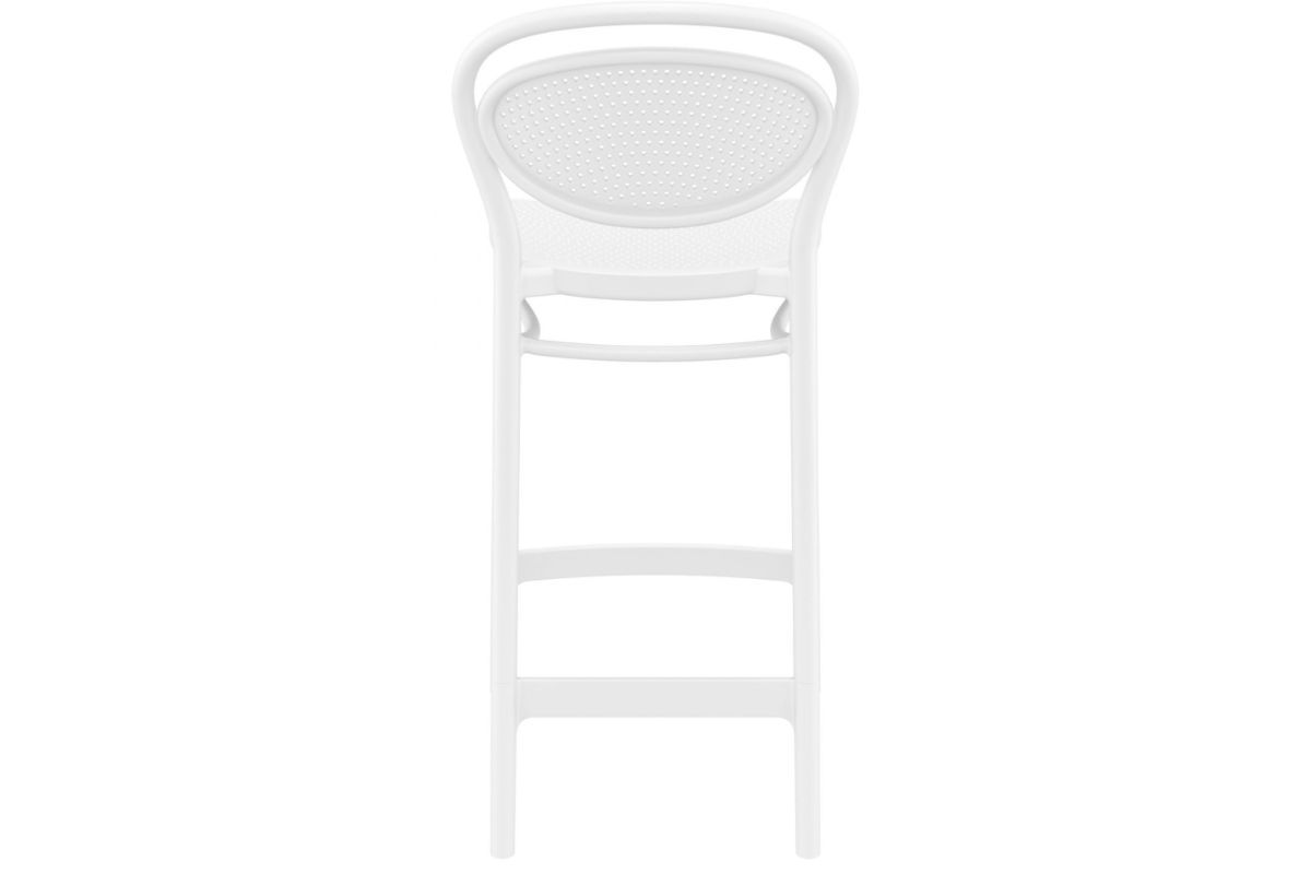 Hospitality Plus Marcel Bar Stool - 650mm Seat Height [960H x 440W]-olive green  