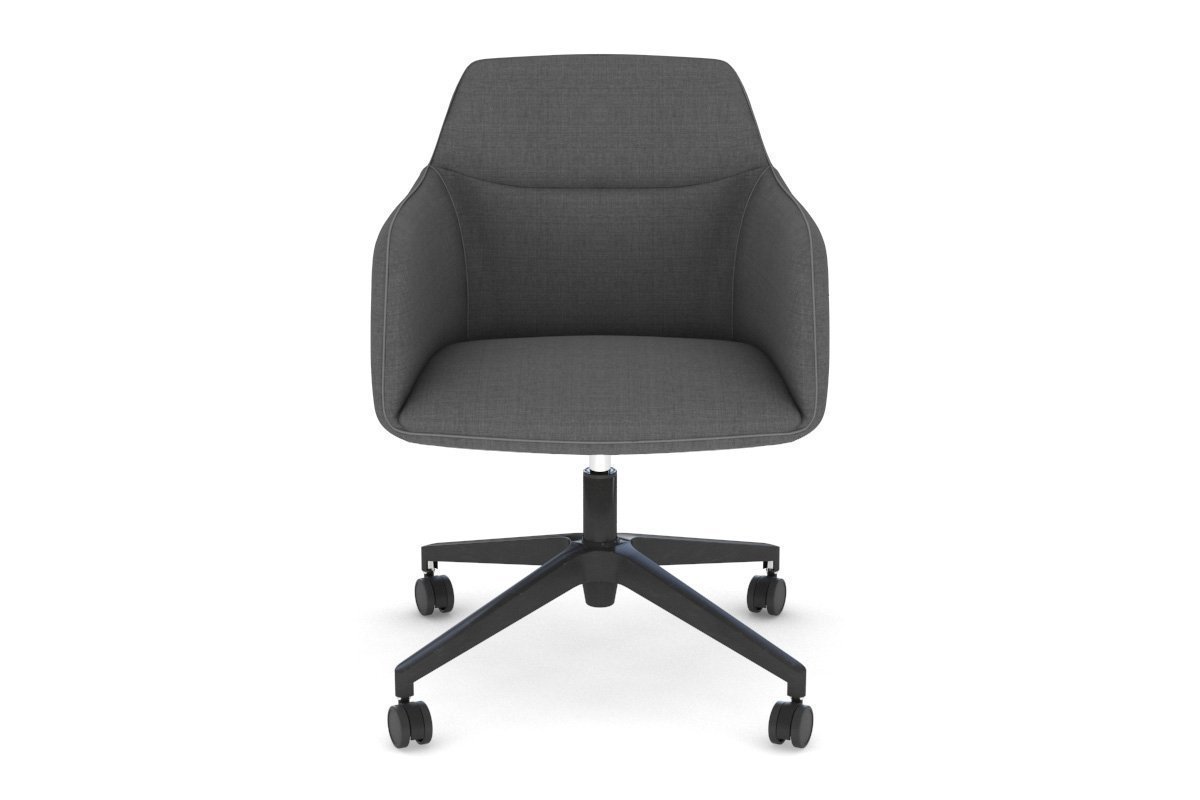 McDuck Swivel Office Chair - Black Base Jasonl Grey None 