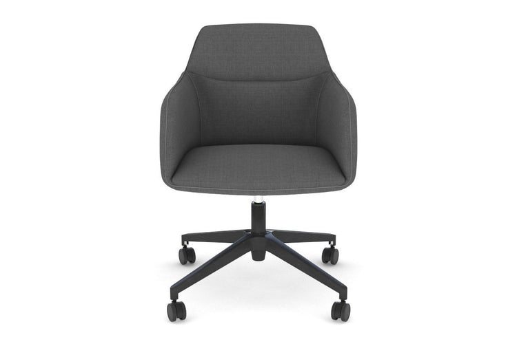 McDuck Swivel Office Chair - Black Base Jasonl Grey None 