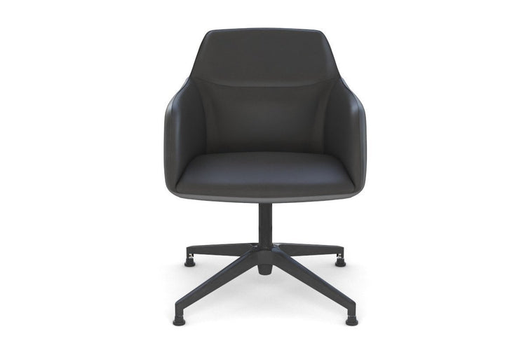 McDuck Swivel Office Chair - Black Base Jasonl Black Black Glides 