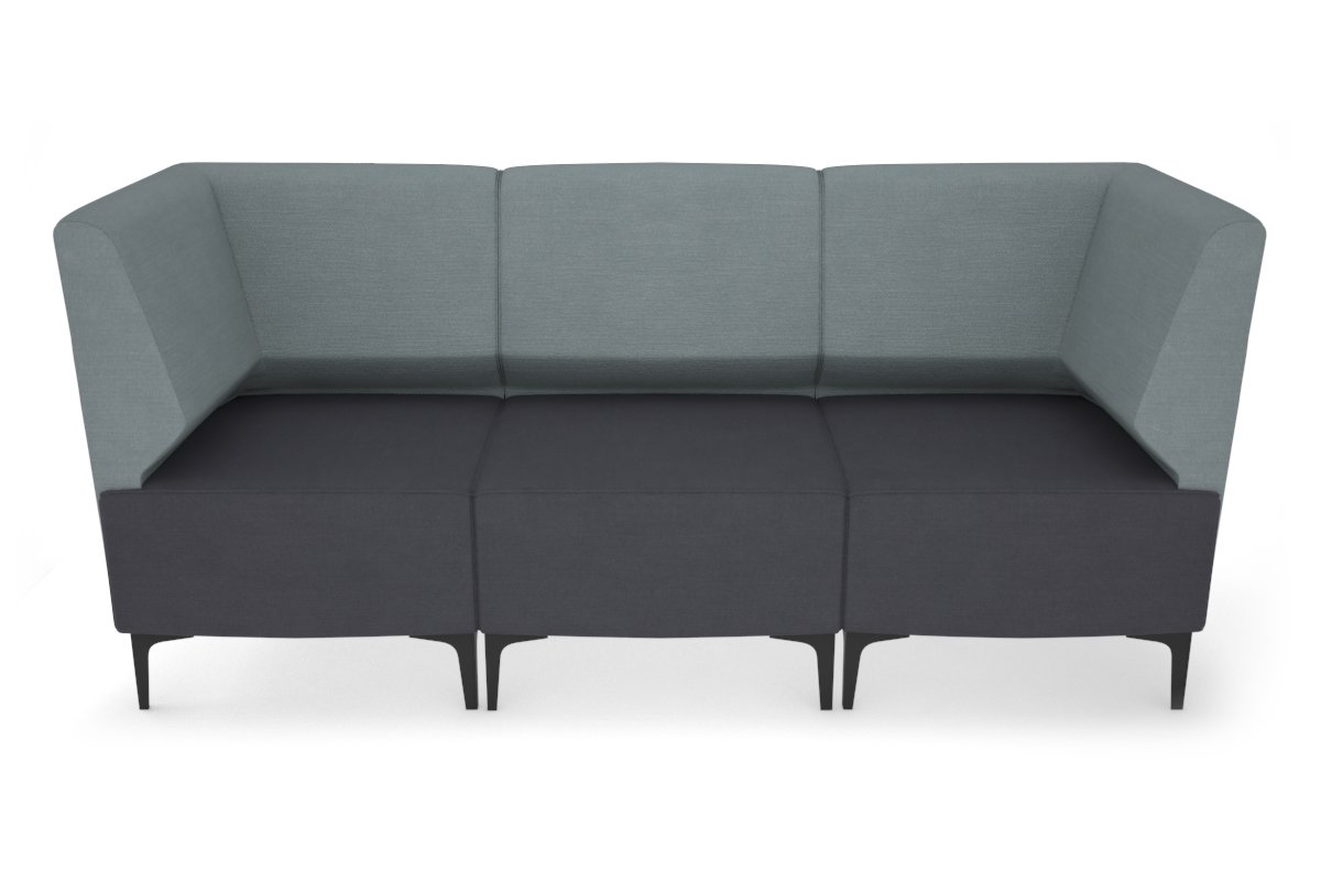 Mondo 3 Seater Corner Lounge Jasonl black light blue 