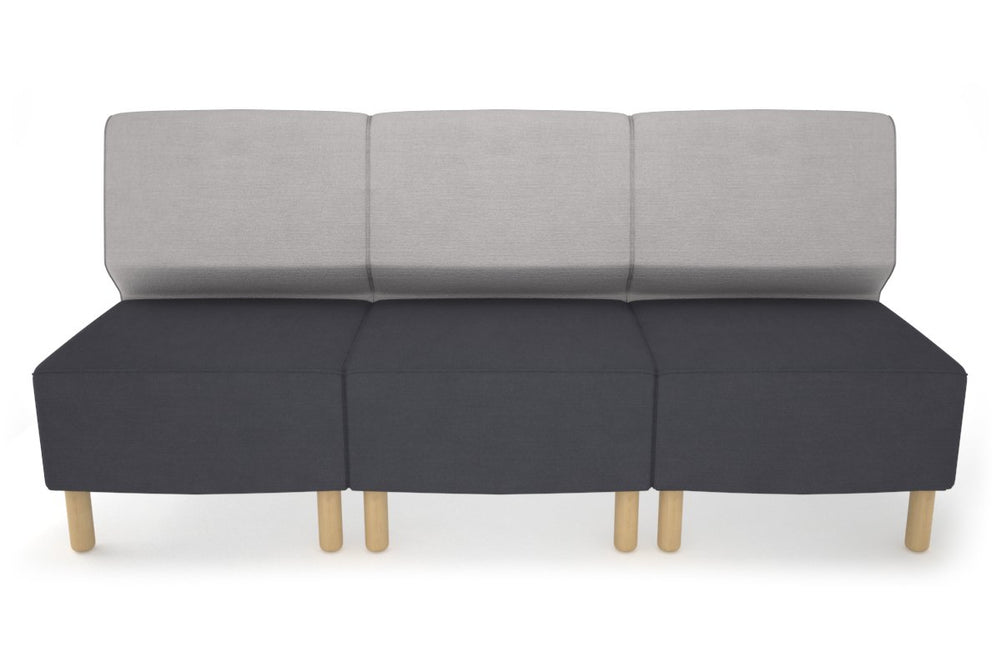 Mondo 3 Seater Lounge-wooden light grey 
