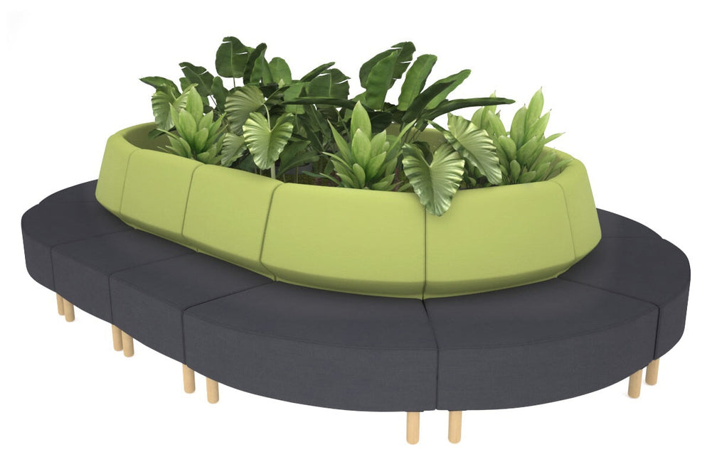 Mondo Oval-wood light green 