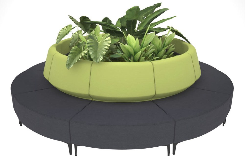 Mondo Round-black light green 