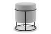 Mondo Round Ottoman Jasonl light grey 