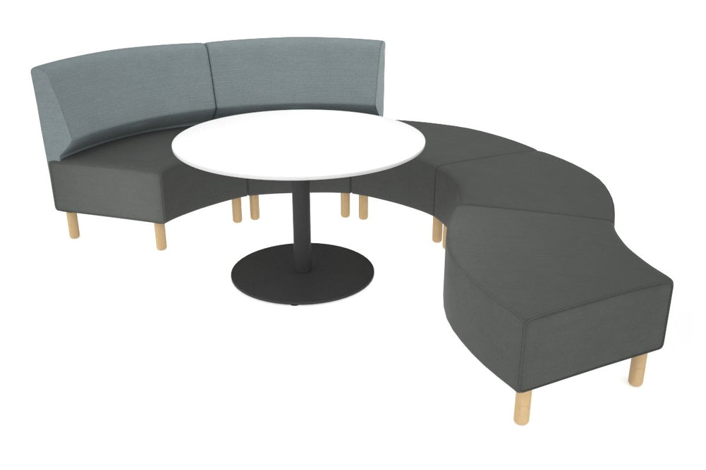 Mondo S Curve Activity Lounge-wooden light blue 