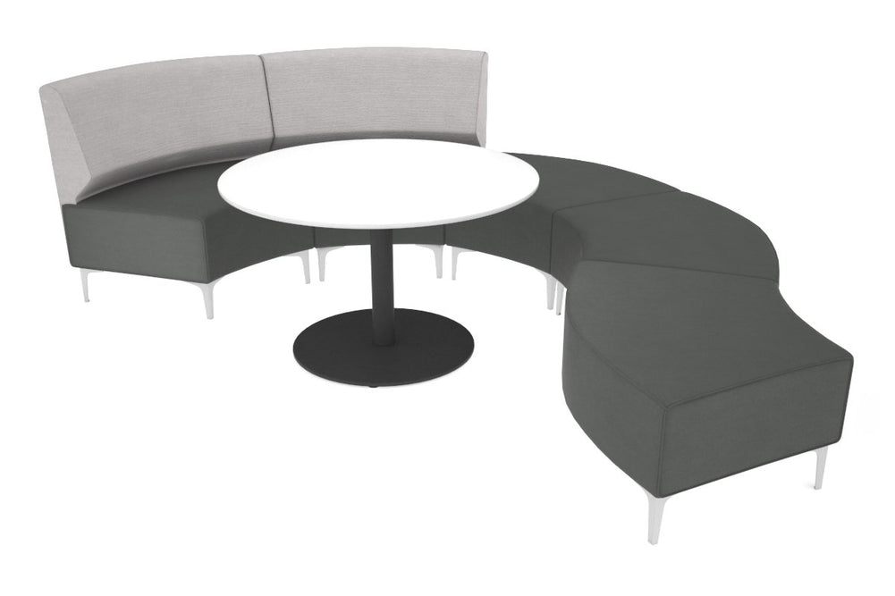 Mondo S Curve Activity Lounge-chrome light grey 