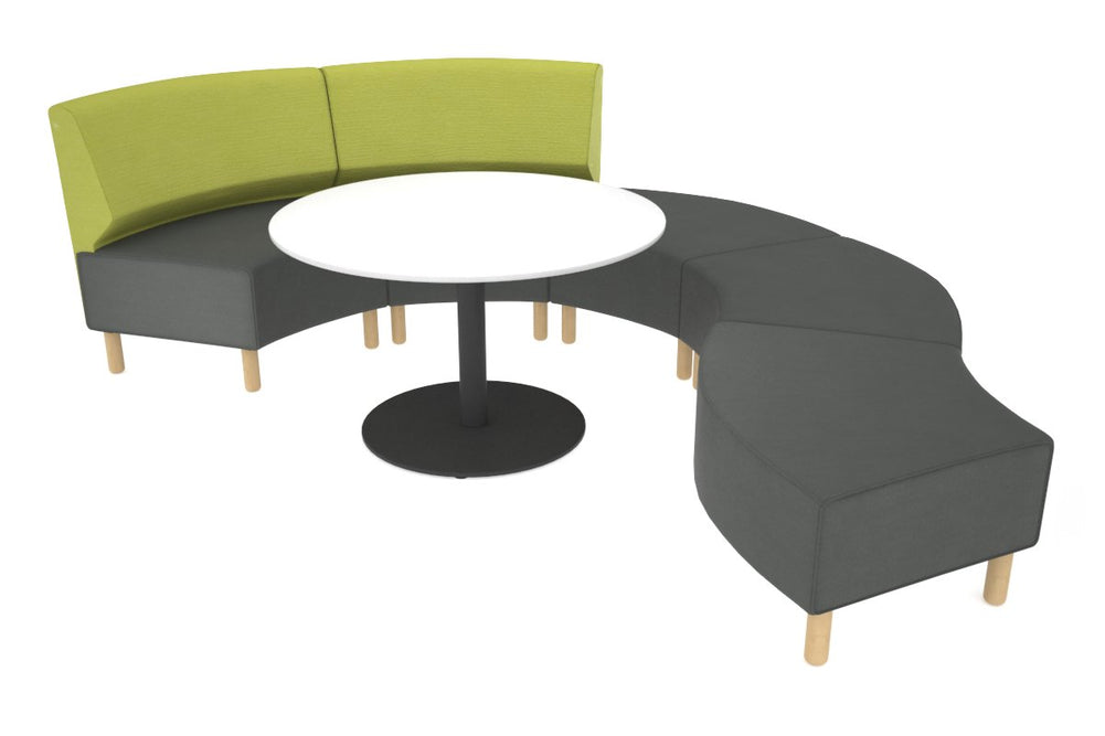 Mondo S Curve Activity Lounge-wooden light green 