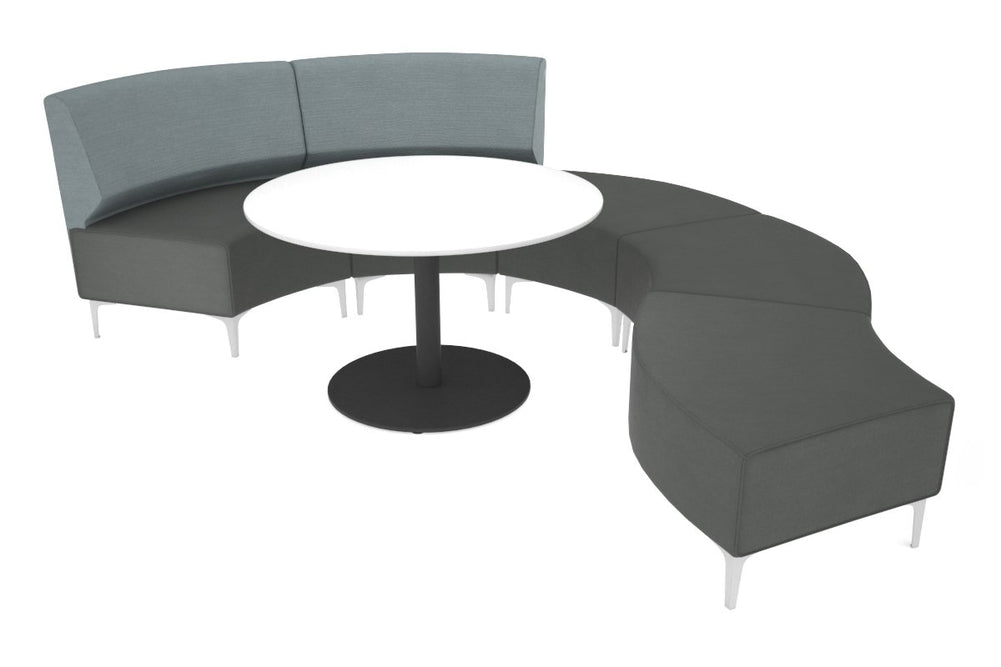 Mondo S Curve Activity Lounge-chrome light blue 