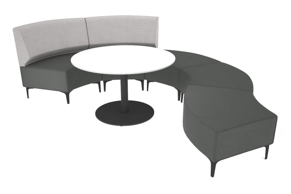 Mondo S Curve Activity Lounge-black light grey 