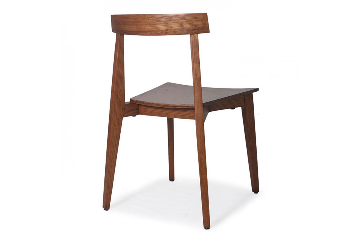 MS Hospitality Barker Side Chair-walnut  