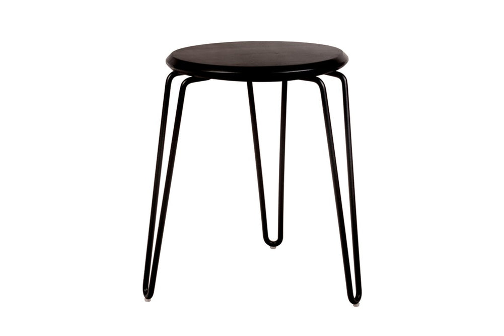 MS Hospitality Manor Low Stool-black  