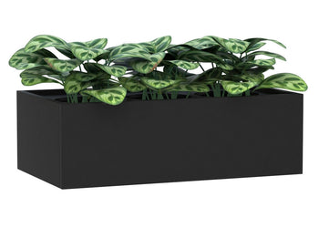 Office Planter Box for Lateral/Sliding Door Filing Cabinets 450MM Jasonl black 