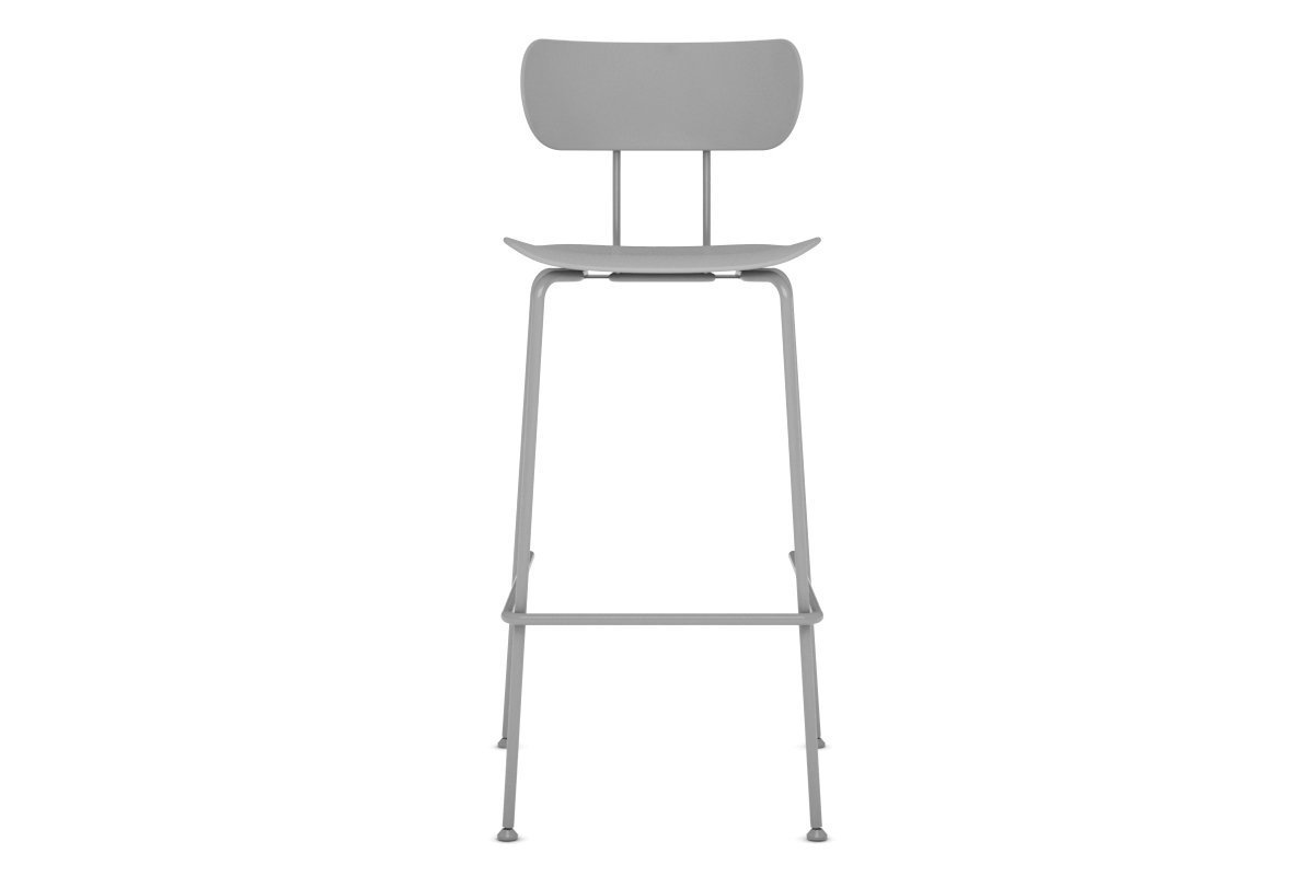 Pedigree Counter Stool for Kitchen, Reception and Office Spaces Jasonl grey 