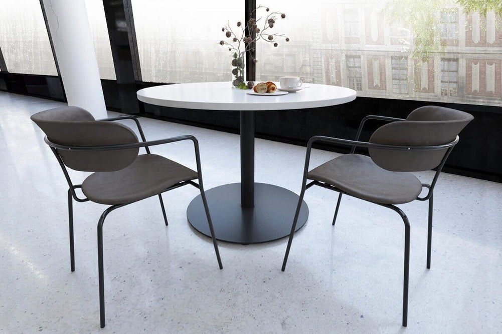 Pedigree Visitor Chair - Velvet-rose  