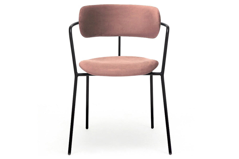 Pedigree Visitor Chair - Velvet-rose  