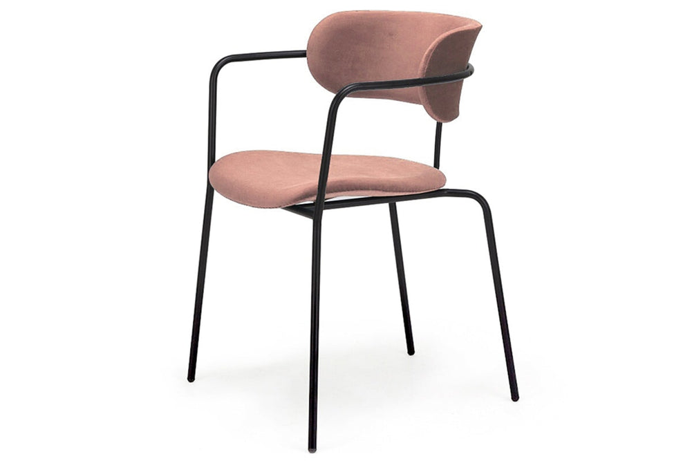 Pedigree Visitor Chair - Velvet-rose  