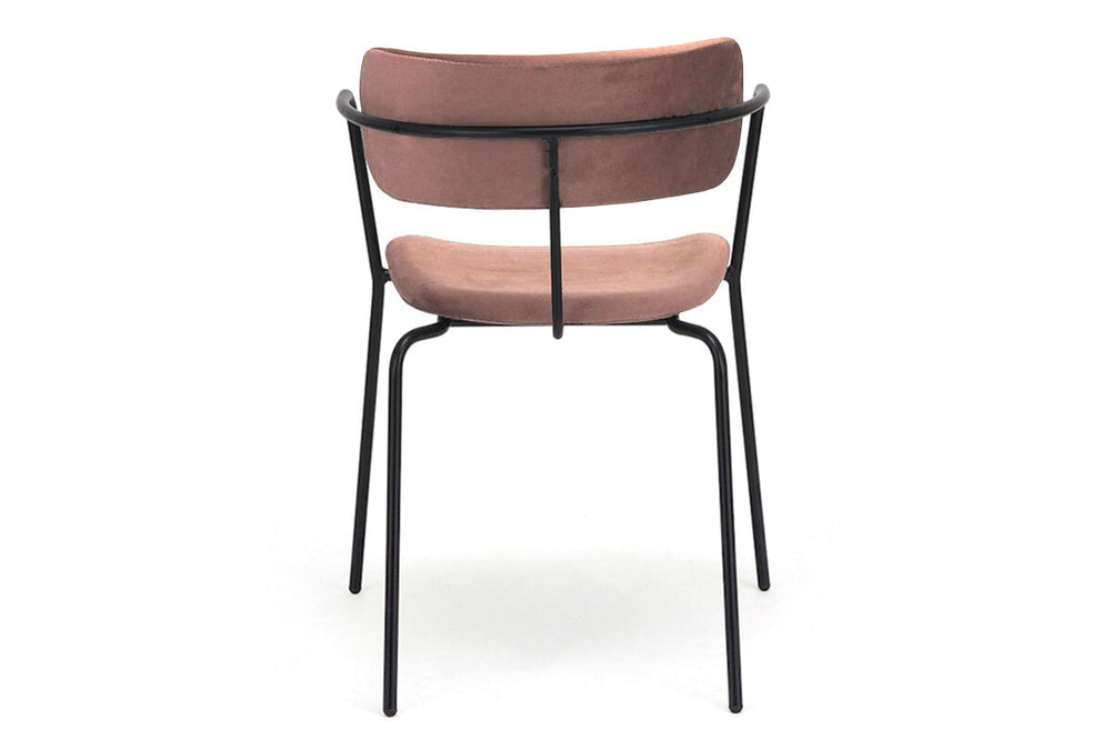 Pedigree Visitor Chair - Velvet-rose  