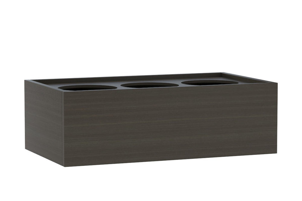 Planter Box - Melamine-dark oak  