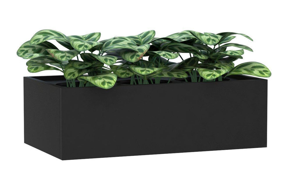 Planter Box - Melamine-black  