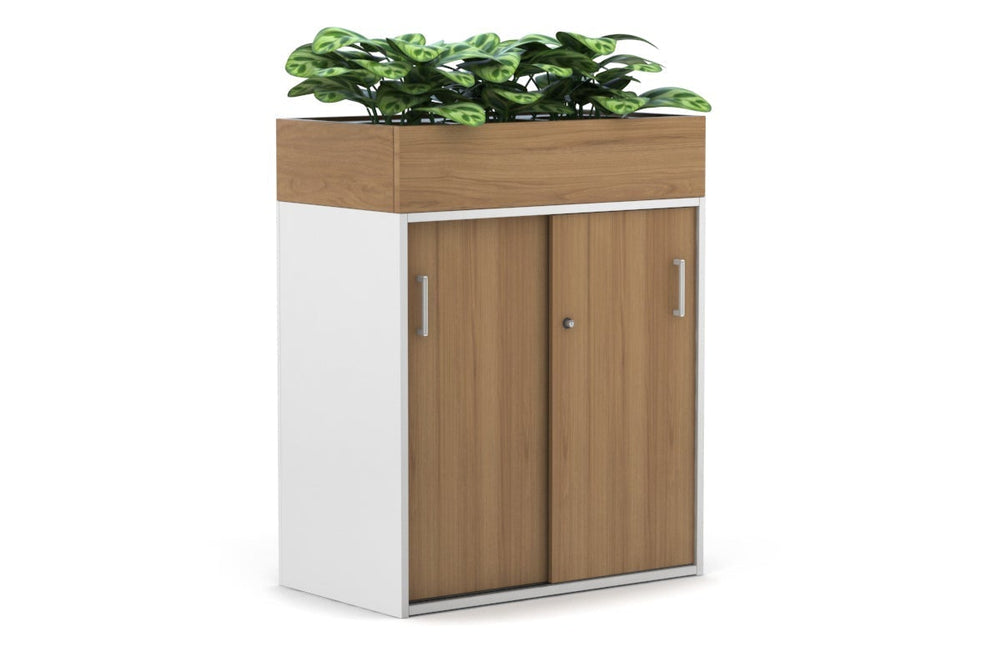 Planter Box - Melamine-dark oak  