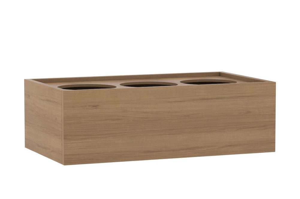 Planter Box - Melamine-dark oak  