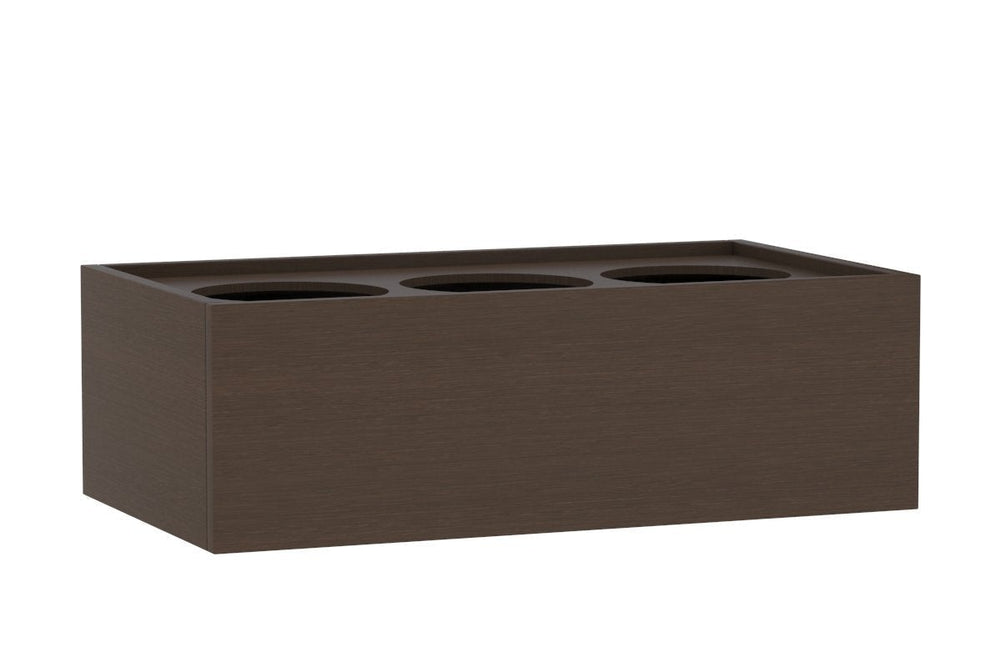 Planter Box - Melamine-dark oak  