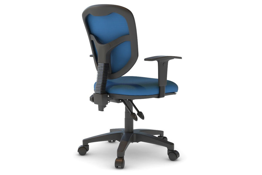 Plover Ergonomic Chair - Fabric Back-grey black height adjustable 