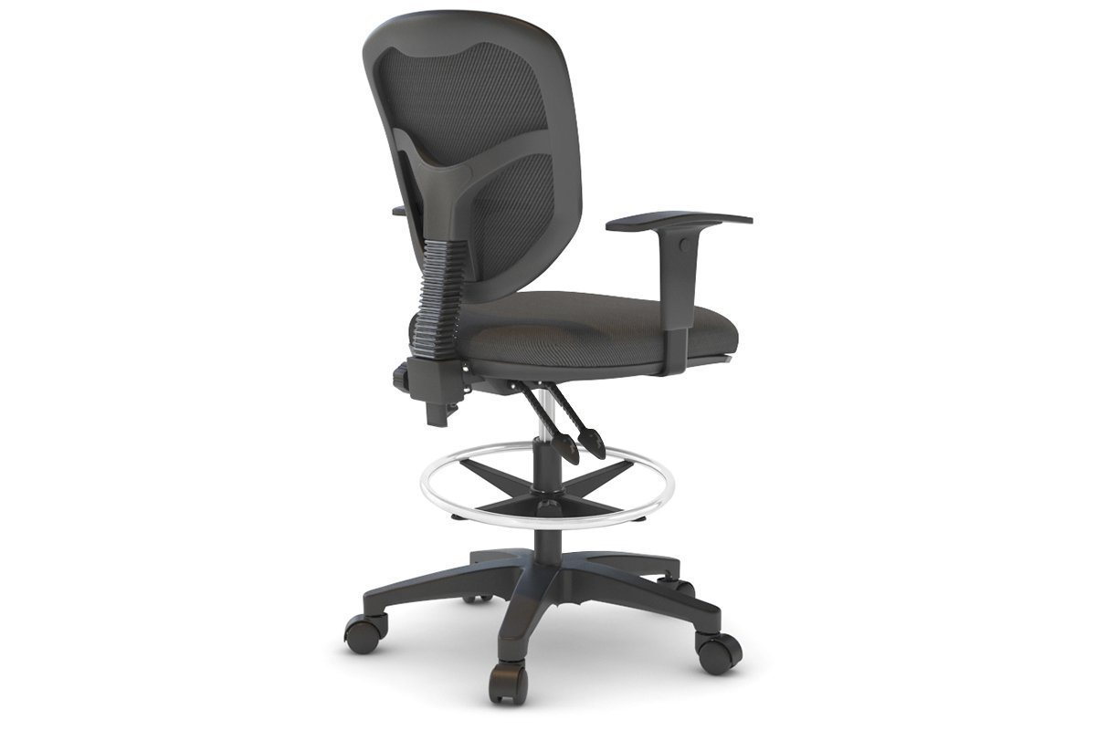 Plover Ergonomic Fabric Drafting Chair Jasonl 