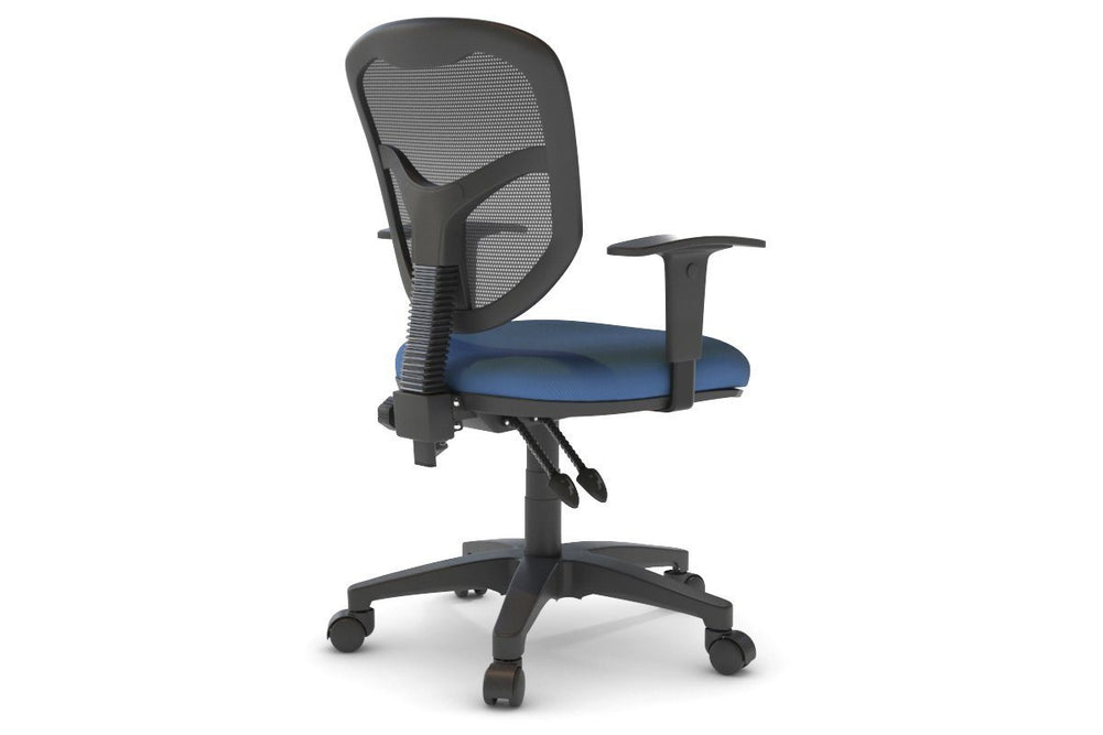 Plover Ergonomic Office Chair - Mesh Back-grey black height adjustable 