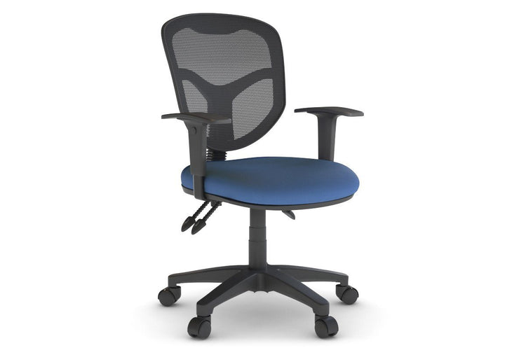 Plover Ergonomic Office Chair - Mesh Back Jasonl blue black height adjustable 