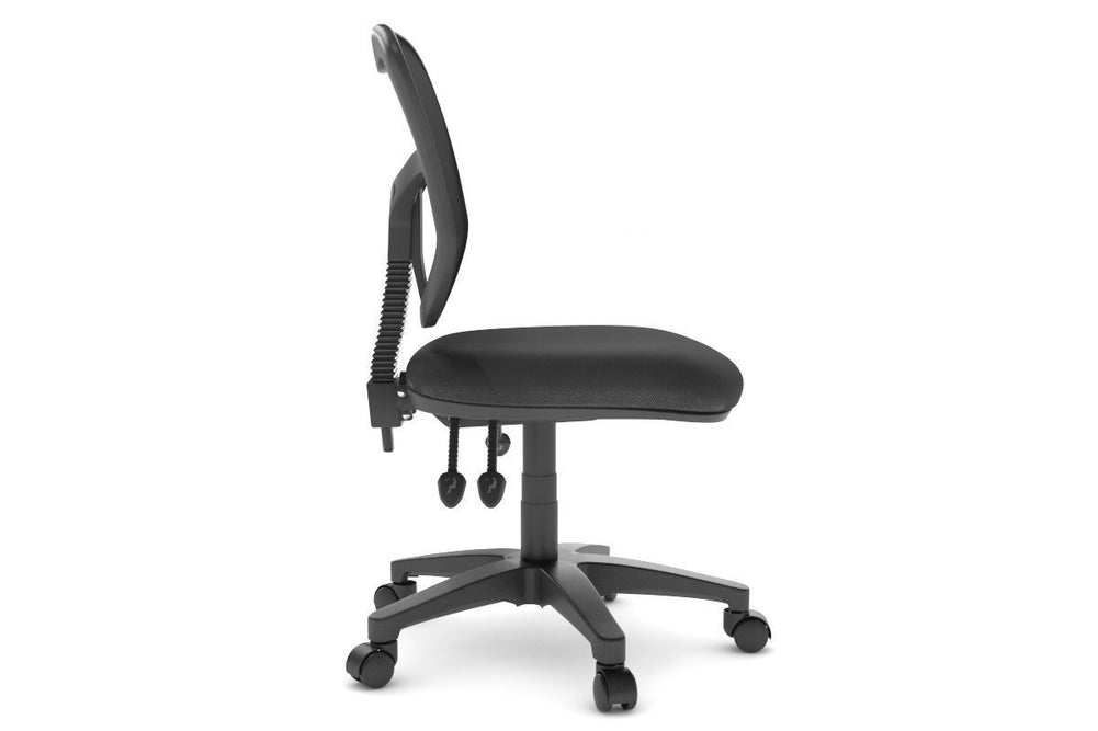 Plover Ergonomic Office Chair - Mesh Back-grey black height adjustable 