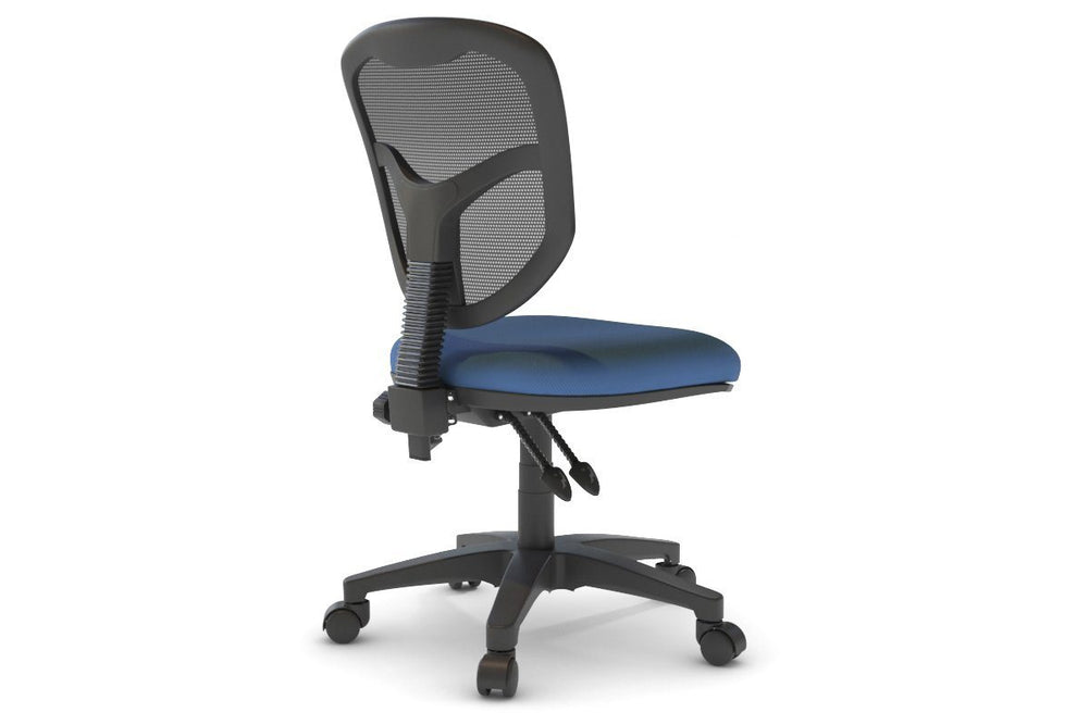 Plover Ergonomic Office Chair - Mesh Back-grey black height adjustable 