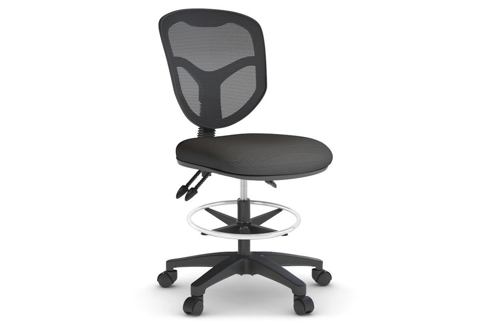 Plover Ergonomic Drafting Chair-grey none 