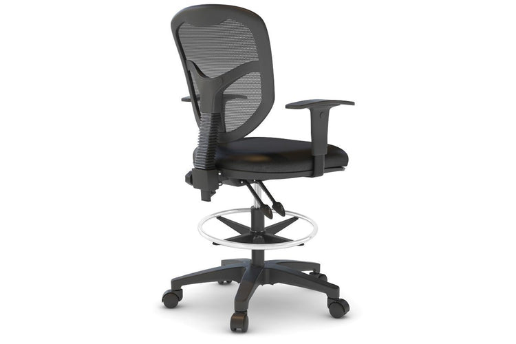 Plover Ergonomic Drafting Chair - Synthetic Leather Seat Jasonl 