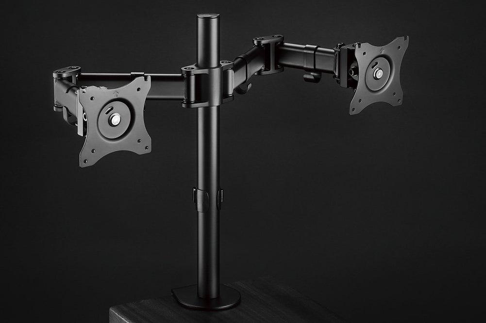 Pop Monitor Double Arm Black-black  