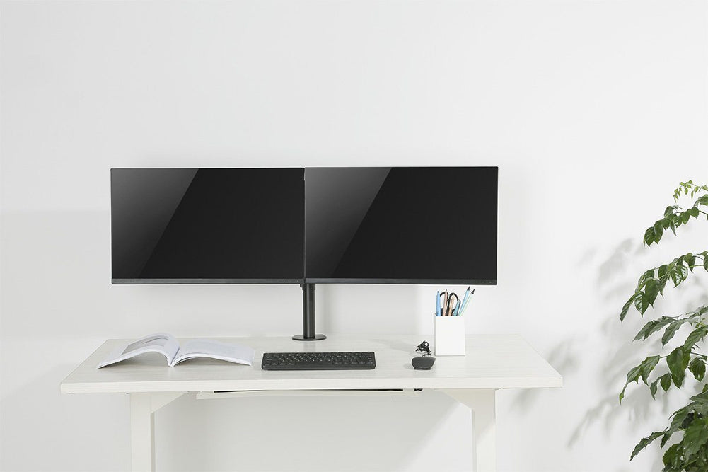 Computer Monitor Pop Pop Monitor Double Arm Black | JasonL