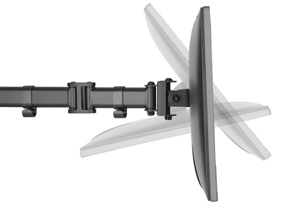 Pop Monitor Double Arm Black-black  