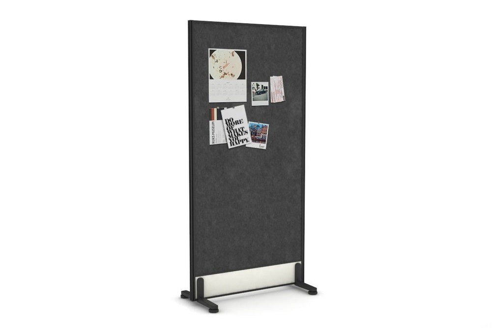 Productify Activity Based Partition Screen - Double Sided Acoustic Felt Board [1800H x 900W]-castors  
