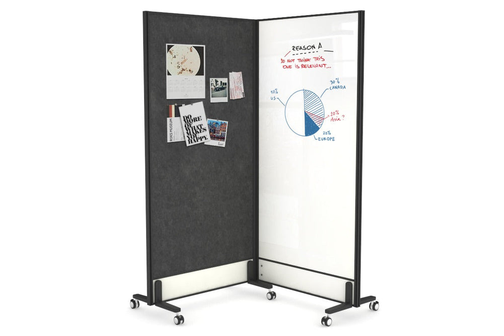 Productify Communication Room Divider-castors  