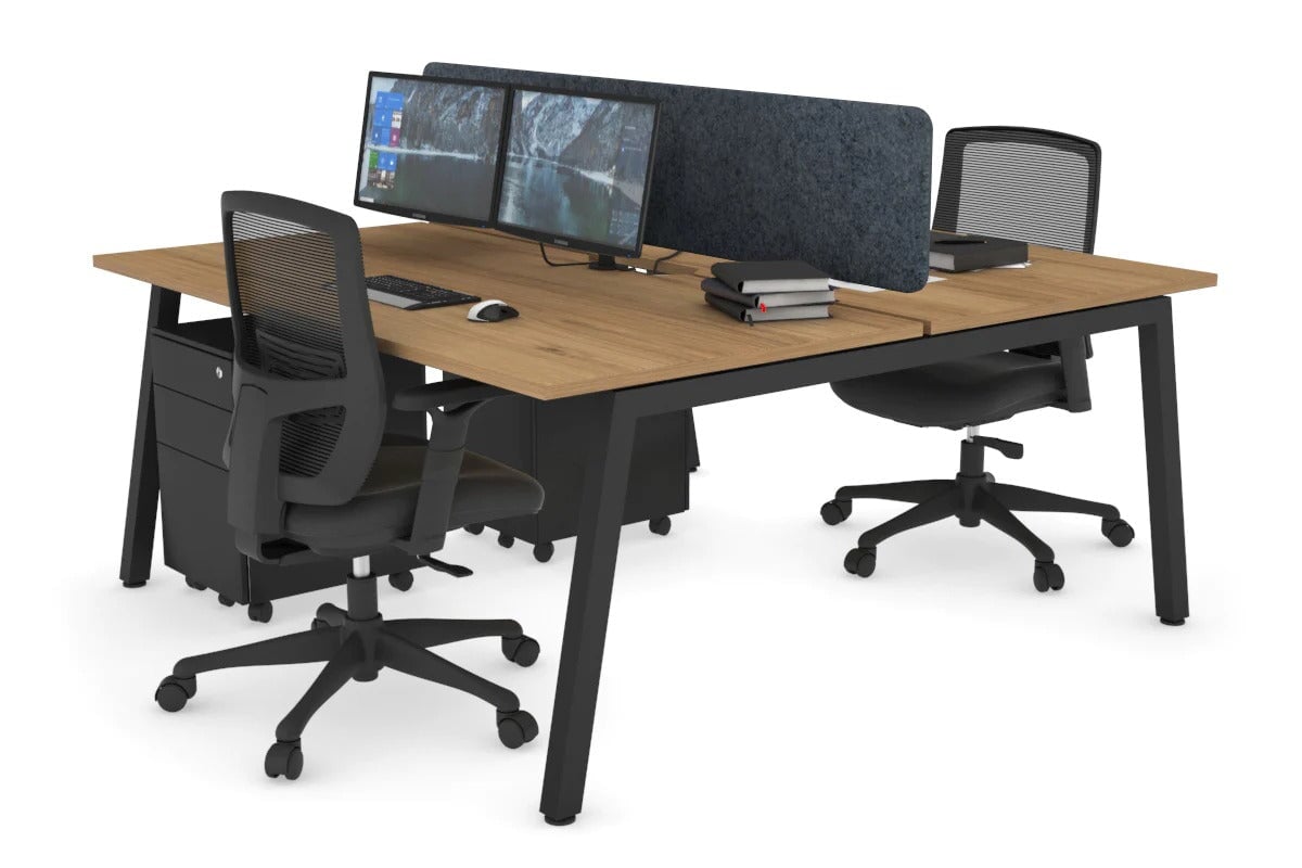 Quadro 2 Person Office Workstations [1200L x 700W] Jasonl 