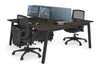 Quadro 2 Person Office Workstation [1600L x 800W with Cable Scallop] - Thumbnail 76 