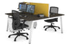 Quadro 2 Person Office Workstation [1600L x 800W with Cable Scallop] - Thumbnail 38 
