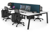 Quadro 4 Person Office Workstation [1600L x 800W with Cable Scallop] - Thumbnail 52 