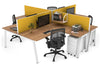 Quadro A Legs 4 Person Corner Workstation [1600L x 1800W with Cable Scallop] - Thumbnail 45 