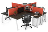 Quadro A Legs 4 Person Corner Workstation [1800L x 1800W with Cable Scallop] - Thumbnail 51 